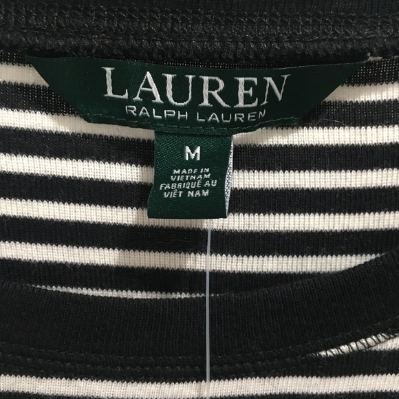 NEW Lauren Ralph Lauren Long Sleeve Tee Sz M - Picture 8 of 11